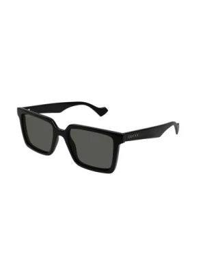 Czarne Szare Okulary przeciwsłoneczne Gg1540S Gucci