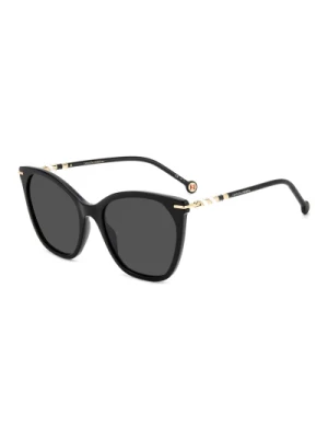 Czarne/Szare Okulary przeciwsłoneczne HER 0091/S Carolina Herrera