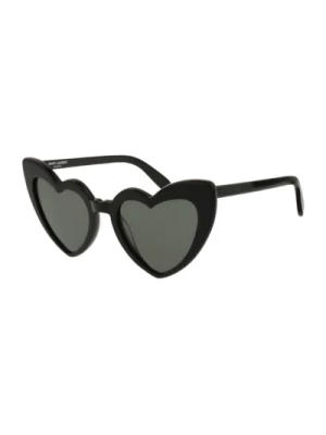 Czarne/Szare Okulary przeciwsłoneczne Loulou SL 181 Saint Laurent