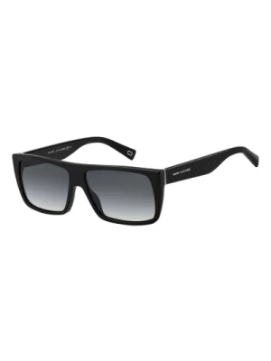 Czarne Szare Okulary Przeciwsłoneczne - Styl 096/S 08A Marc Jacobs