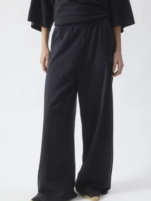 CZARNE SZEROKIE SPODNIE DRESOWE AMERICAN VINTAGE