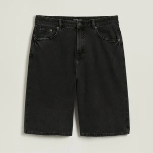 Czarne szorty jeansowe baggy fit House