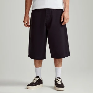 Czarne szorty jeansowe baggy fit House
