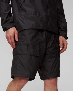 Czarne Szorty Męskie Goldwin Rip-stop Light Cargo Shorts