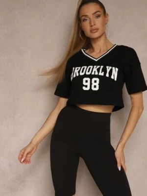 Czarne Szorty Typu Kolarki Biker Lilene ideal