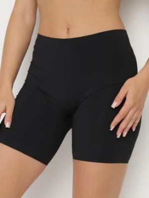 Czarne Szorty Typu Kolarki Dolamira aosi rose