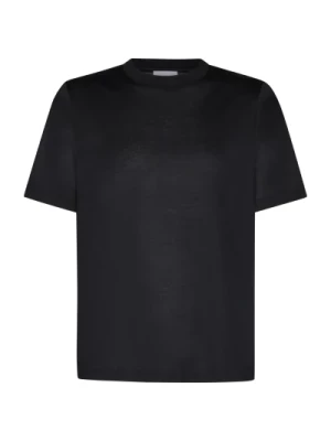 Czarne T-shirty i Pola D4.0