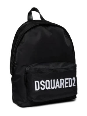 Czarne torby dla mężczyzn Dsquared2