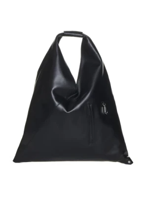 Czarne torby z unikalnym stylem MM6 Maison Margiela