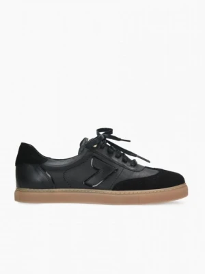 Czarne trampki damskie 7mil