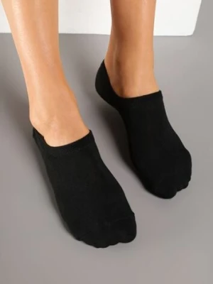 Czarne Wiskozowe Skarpety Stopki 3 Pack Xriefra