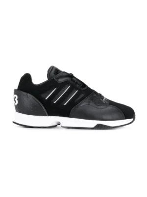 Czarne ZX RUN Sneakers Y-3