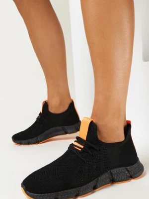 Zdjęcie produktu Czarno-Pomarańczowe Buty Sportowe Kolire