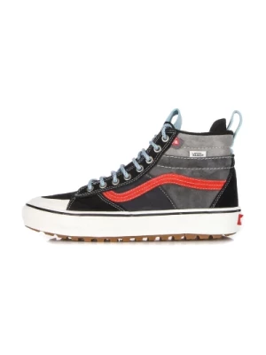 Czarno-Pomarańczowe Sk8-Hi Mte-2 Streetwear Vans