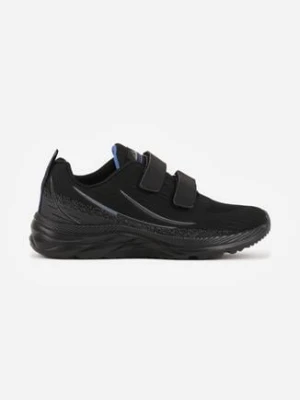 Czarno-Szare Buty Sportowe Sneakersy Ozdobione Tłoczeniem Zivone badoxx