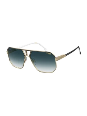 Czarno-Złote Dk Niebieskie Okulary Przeciwsłoneczne Carrera
