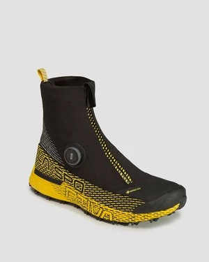 Czarno-żółte Buty Trailowe Z Ocieplaczem Męskie La Sportiva Cyklon Cross Gtx