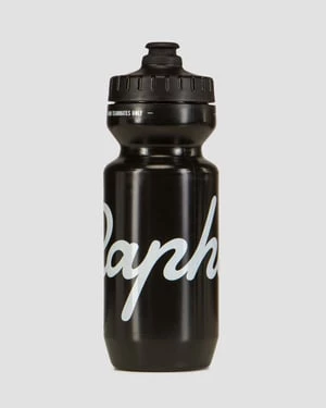 Czarny Bidon Rowerowy Rapha 625 Ml