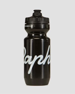 Czarny Bidon Rowerowy Rapha 625 Ml