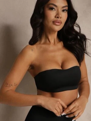 Czarny Biustonosz Typu Balkonetka Bez Fiszbin Zenzedi skin care