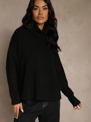 Czarny Casualowy Golf Tusara glo-story