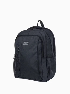 Czarny duży plecak z kieszenią na laptopa 16 cali Puccini