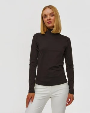 Czarny Golf Damski Chervo Tester