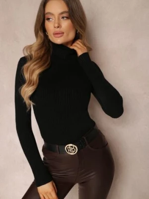 Czarny Golf Irinsyss j&x