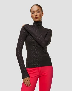 Czarny Golf Narciarski Damski Goldbergh Icon