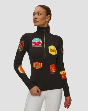 Czarny Golf Narciarski Damski Goldbergh Triumph