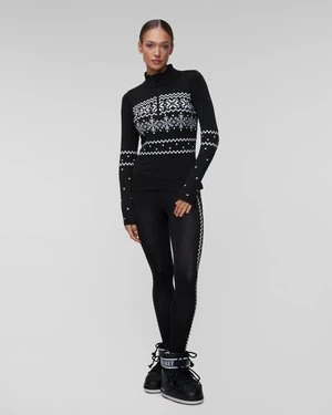 Czarny Golf Narciarski Damski Newland Groenlandia