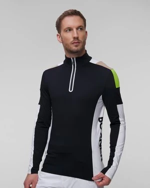 Czarny Golf Narciarski Męski Bogner Mica2