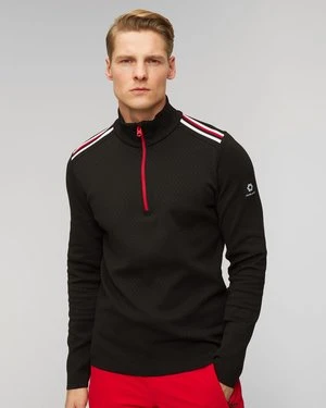 Czarny golf techniczny męski Newland Heracles