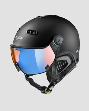 Czarny kask narciarski CP premium helmets Carachillo