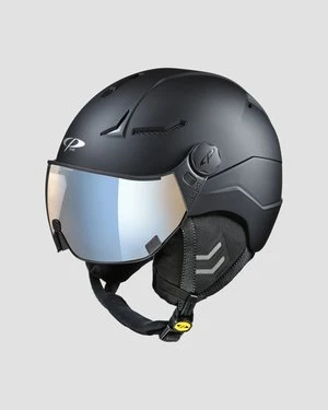 Czarny kask narciarski CP premium helmets Coya+