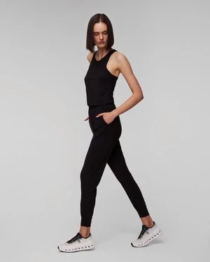 Czarny Kombinezon Damski Casall Weekend Jumpsuit Racerback