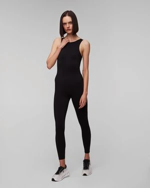 Czarny kombinezon treningowy damski Casall Catsuit Open Back