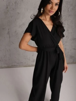 Czarny Kombinezon z Wiskozy Zotolio cflo