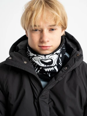 Czarny komin z nadrukiem Reporter Young