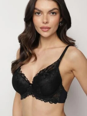 Czarny Koronkowy Biustonosz Tonavia mag - net