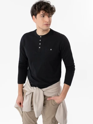 Czarny longsleeve L-CASH Volcano