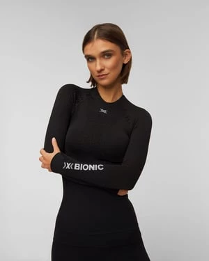 Czarny Longsleeve Termoaktywny Damski X-bionic Energy Accumulator 4.0 Lg Sl