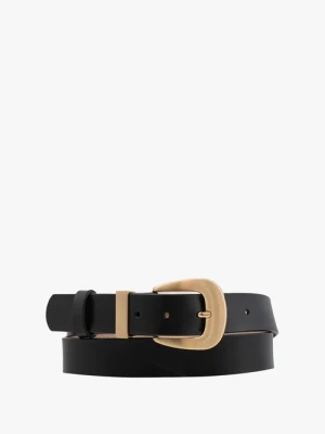 Czarny pasek damski Ryłko