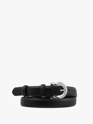 Czarny pasek damski Ryłko