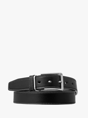 Czarny pasek męski Ryłko