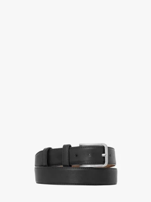 Czarny pasek męski Ryłko