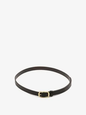 Czarny Pasek z Metalową Klamrą Mevurea jordan