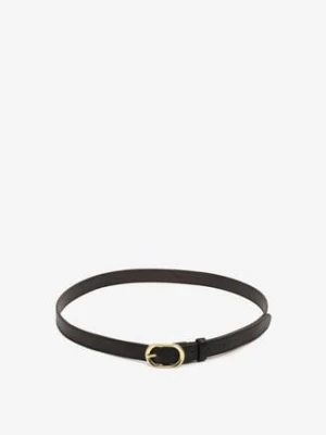 Czarny Pasek z Zaokrągloną Klamrą Volressa jordan