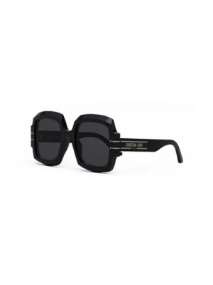 Czarny Połysk Okulary przeciwsłoneczne Dior