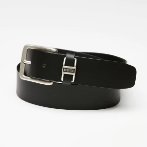 Zdjęcie produktu Czarny Skórzany Pasek Męski Big Star Big Star Accessories